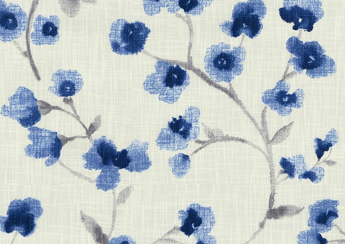 Como, Indigo - Twist&Fit Roman Blind - Image 7